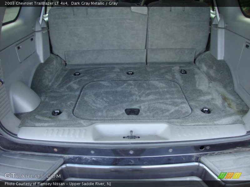 Dark Gray Metallic / Gray 2003 Chevrolet TrailBlazer LT 4x4