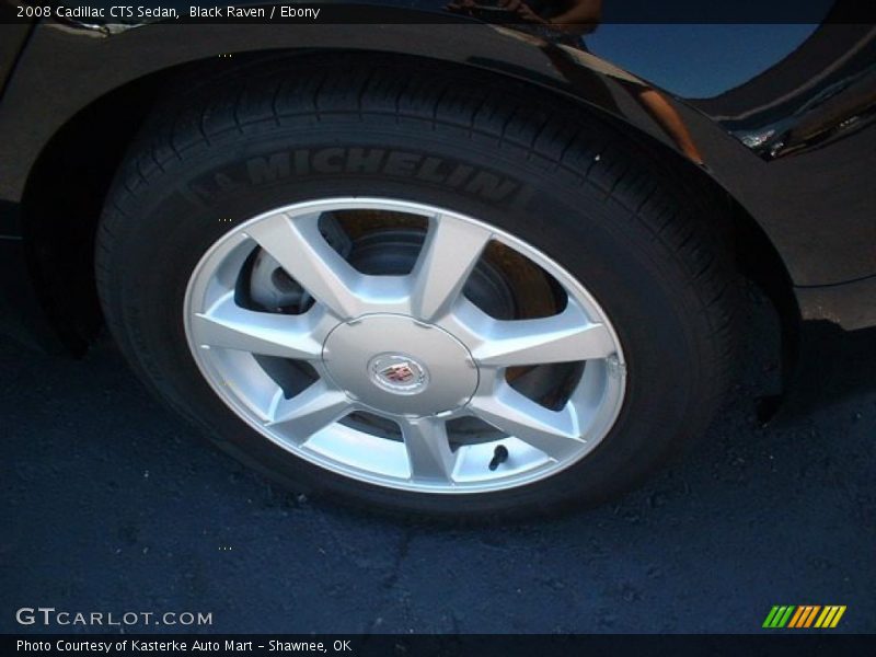 Black Raven / Ebony 2008 Cadillac CTS Sedan