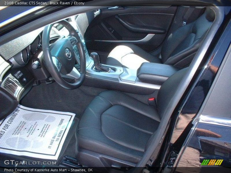 Black Raven / Ebony 2008 Cadillac CTS Sedan