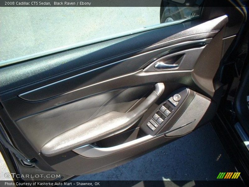 Black Raven / Ebony 2008 Cadillac CTS Sedan