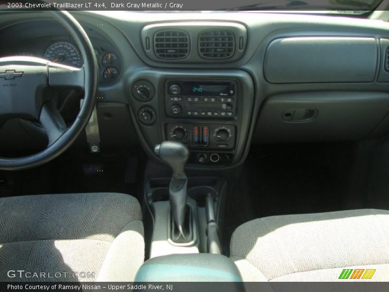 Dark Gray Metallic / Gray 2003 Chevrolet TrailBlazer LT 4x4