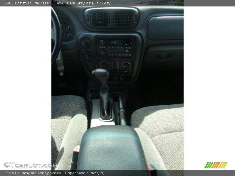 Dark Gray Metallic / Gray 2003 Chevrolet TrailBlazer LT 4x4