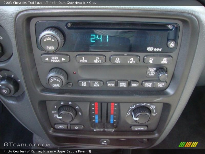 Dark Gray Metallic / Gray 2003 Chevrolet TrailBlazer LT 4x4