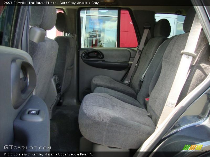 Dark Gray Metallic / Gray 2003 Chevrolet TrailBlazer LT 4x4