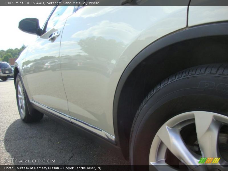 Serengeti Sand Metallic / Wheat 2007 Infiniti FX 35 AWD