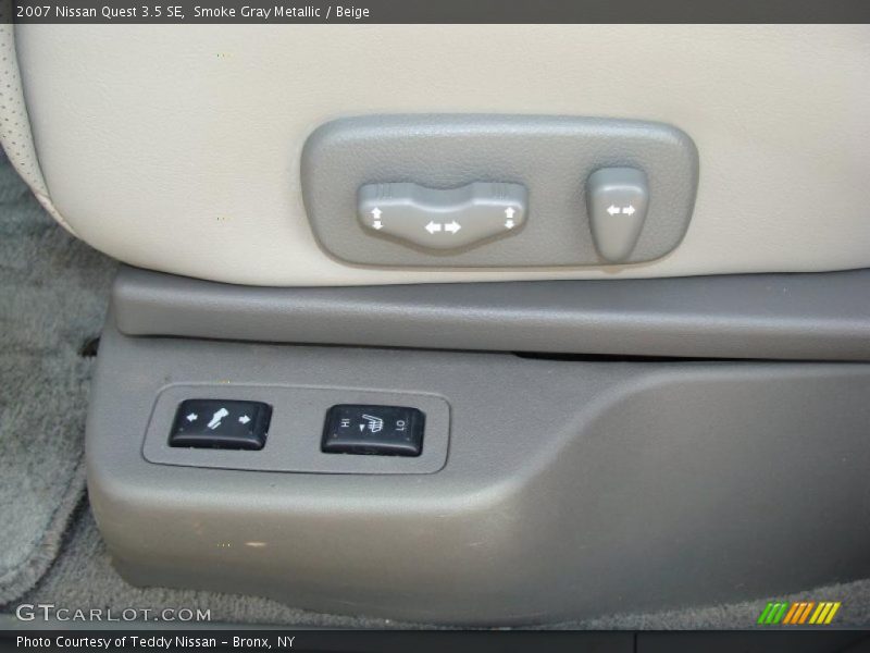 Smoke Gray Metallic / Beige 2007 Nissan Quest 3.5 SE