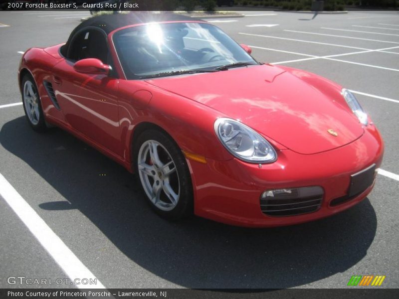 Guards Red / Black 2007 Porsche Boxster S