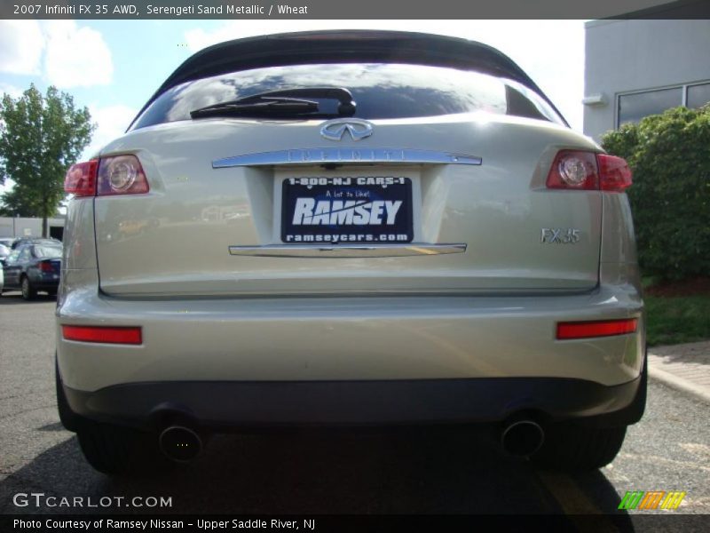 Serengeti Sand Metallic / Wheat 2007 Infiniti FX 35 AWD