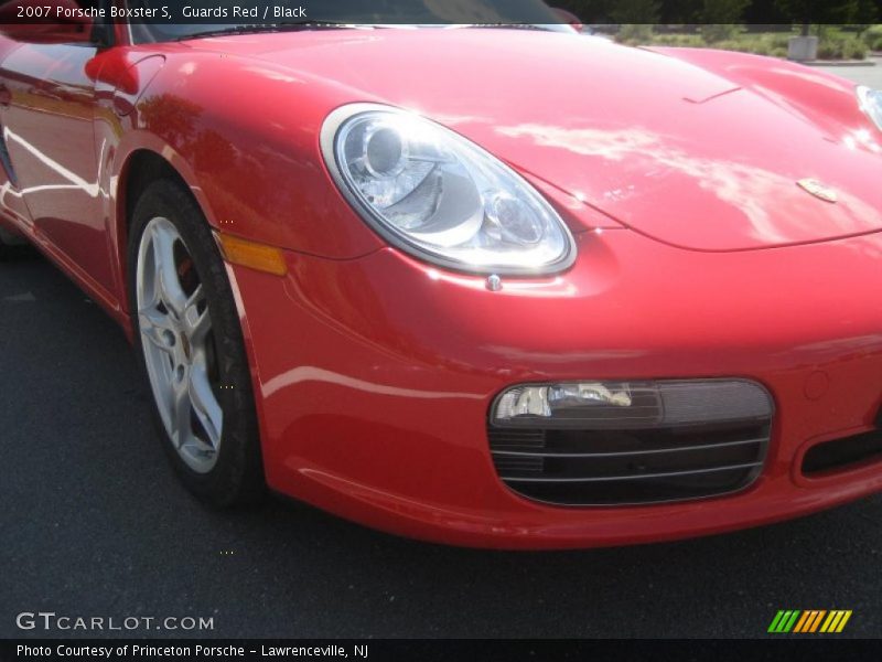 Guards Red / Black 2007 Porsche Boxster S