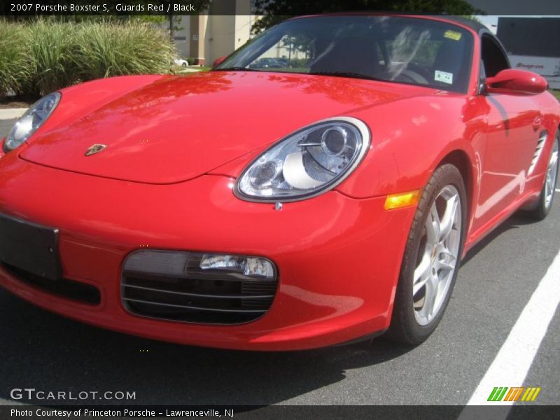 Guards Red / Black 2007 Porsche Boxster S