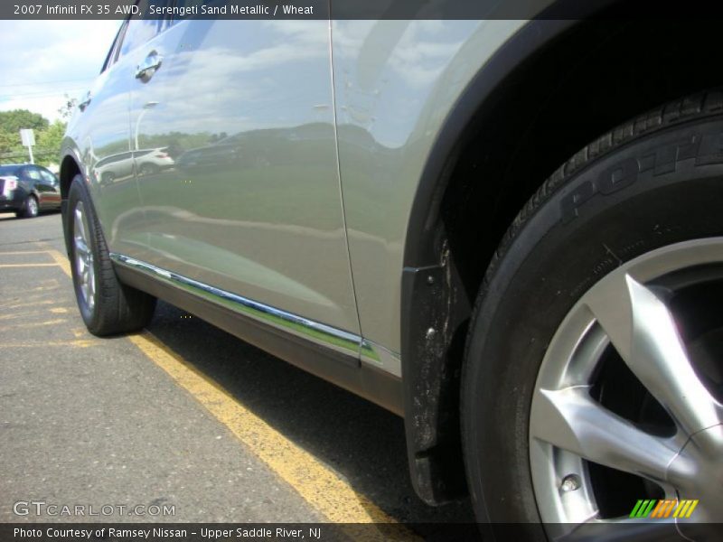 Serengeti Sand Metallic / Wheat 2007 Infiniti FX 35 AWD