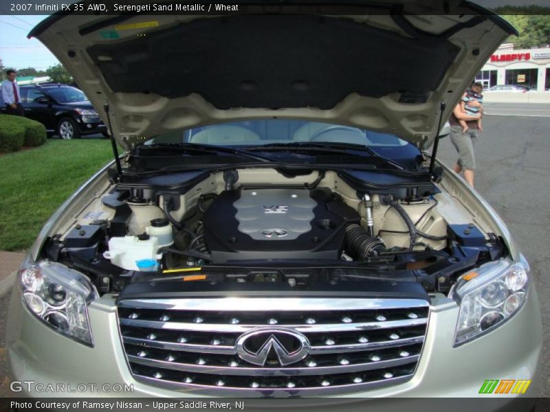 Serengeti Sand Metallic / Wheat 2007 Infiniti FX 35 AWD
