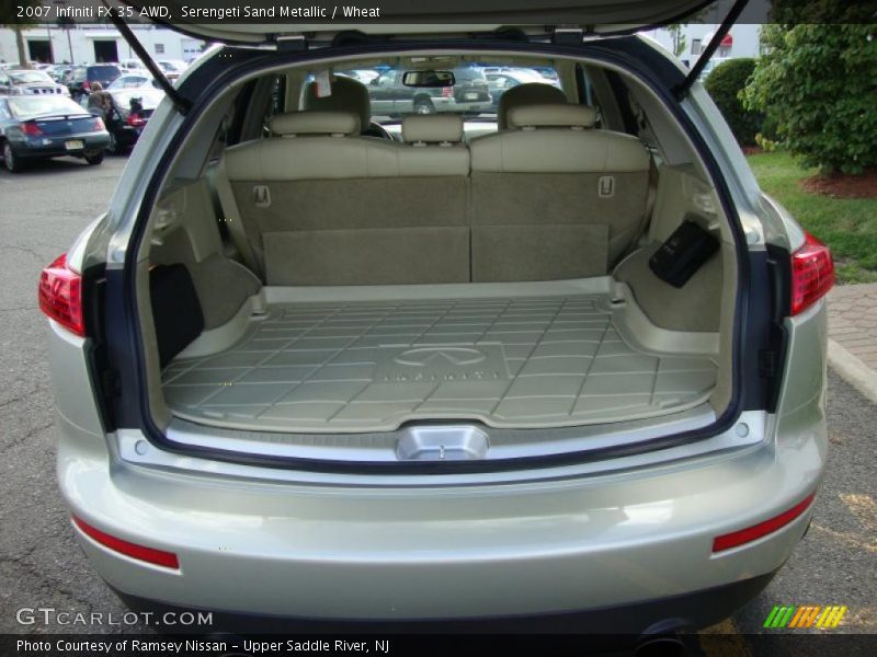 Serengeti Sand Metallic / Wheat 2007 Infiniti FX 35 AWD