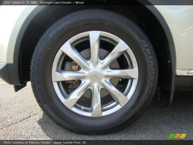 Serengeti Sand Metallic / Wheat 2007 Infiniti FX 35 AWD