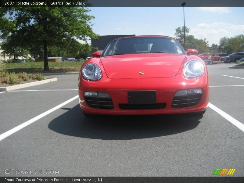 Guards Red / Black 2007 Porsche Boxster S