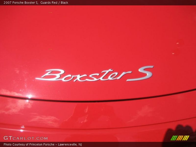 Guards Red / Black 2007 Porsche Boxster S