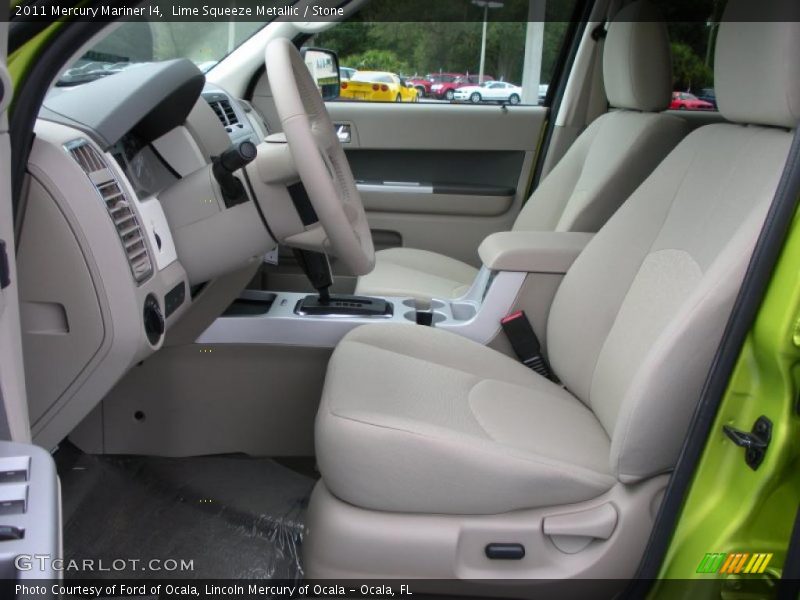 Lime Squeeze Metallic / Stone 2011 Mercury Mariner I4