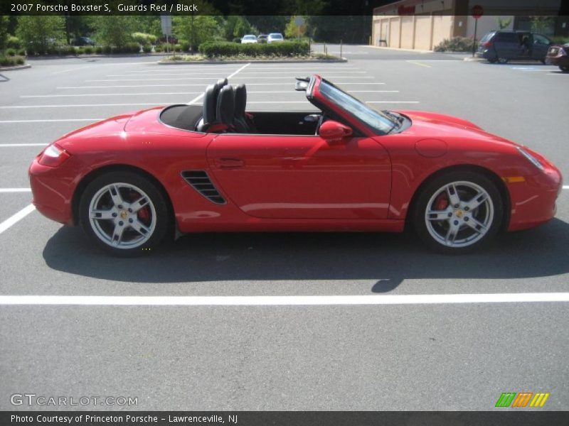 Guards Red / Black 2007 Porsche Boxster S