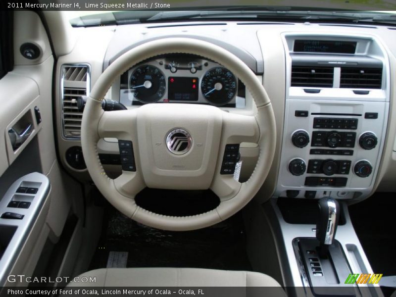 Lime Squeeze Metallic / Stone 2011 Mercury Mariner I4