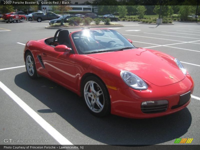 Guards Red / Black 2007 Porsche Boxster S