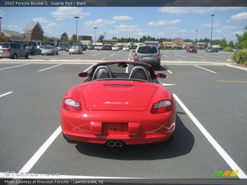 Guards Red / Black 2007 Porsche Boxster S