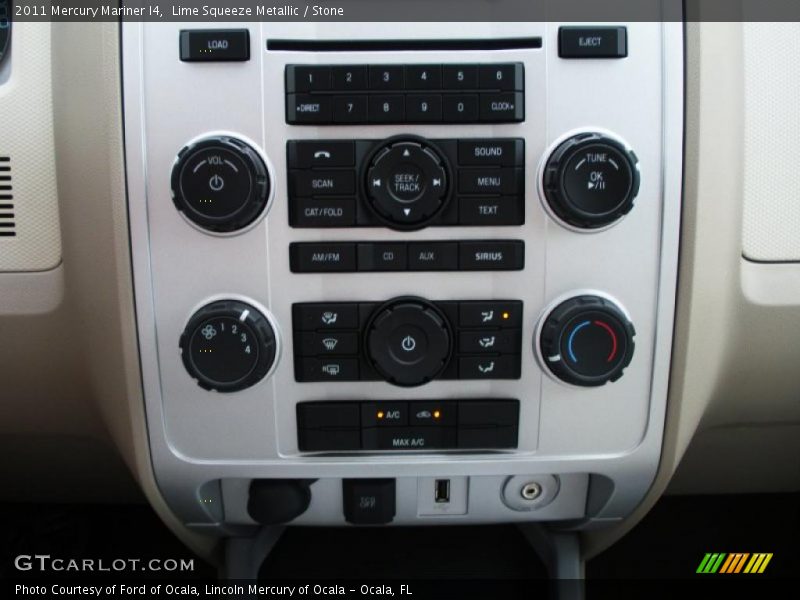 Lime Squeeze Metallic / Stone 2011 Mercury Mariner I4