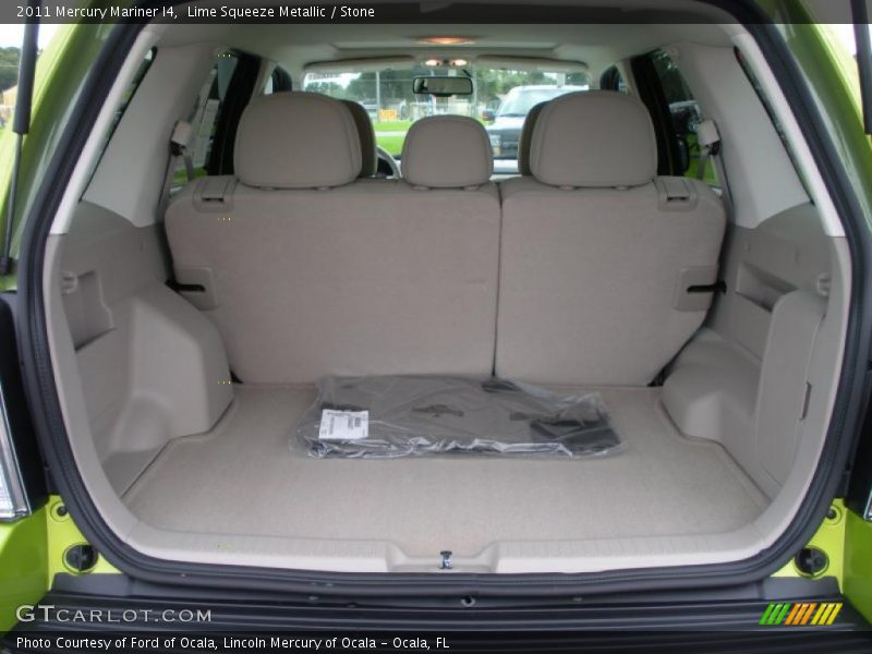 Lime Squeeze Metallic / Stone 2011 Mercury Mariner I4