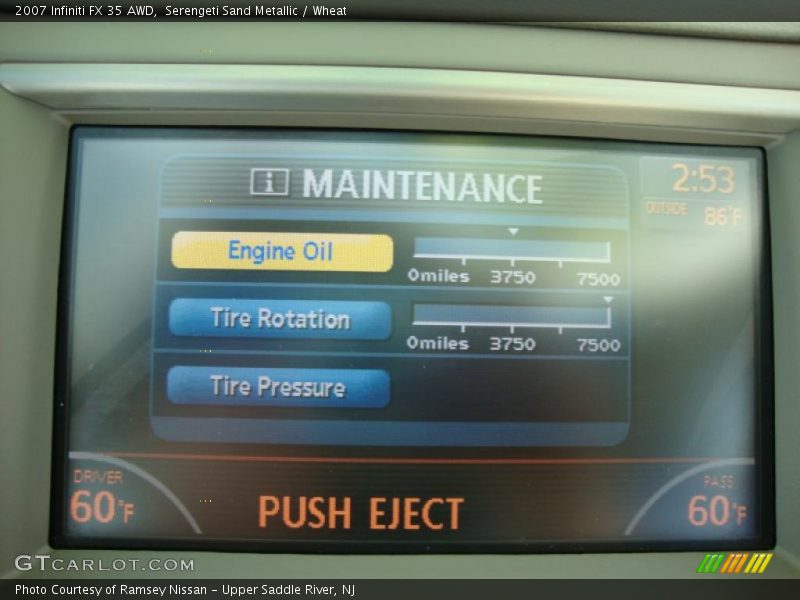 Serengeti Sand Metallic / Wheat 2007 Infiniti FX 35 AWD