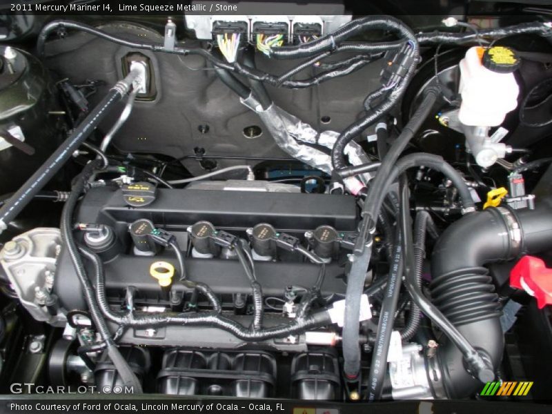 Lime Squeeze Metallic / Stone 2011 Mercury Mariner I4