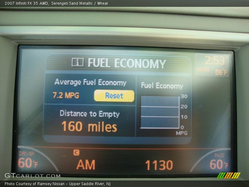 Serengeti Sand Metallic / Wheat 2007 Infiniti FX 35 AWD