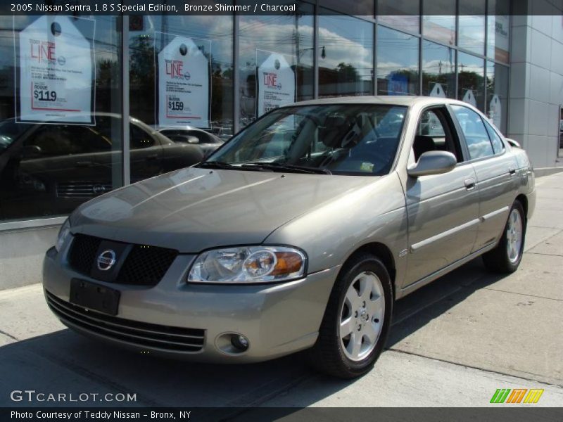 Bronze Shimmer / Charcoal 2005 Nissan Sentra 1.8 S Special Edition