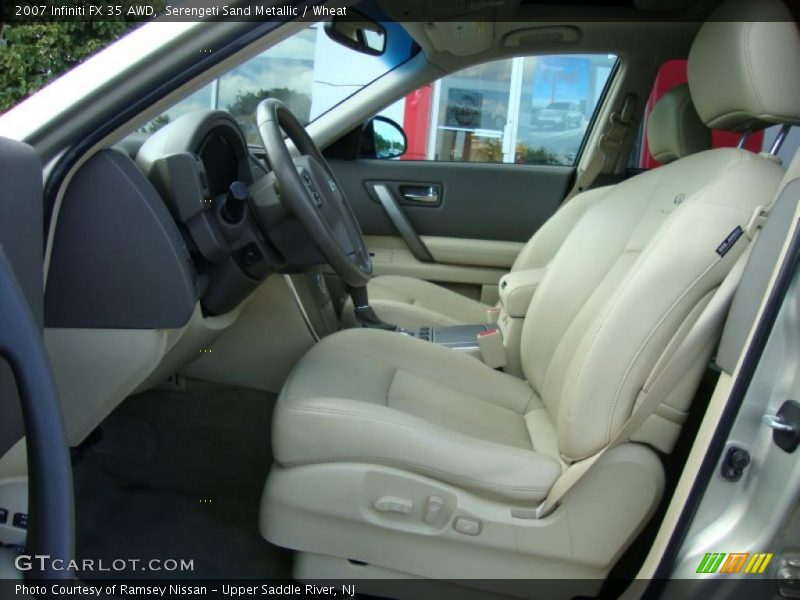Serengeti Sand Metallic / Wheat 2007 Infiniti FX 35 AWD