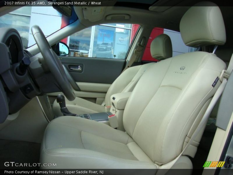 Serengeti Sand Metallic / Wheat 2007 Infiniti FX 35 AWD
