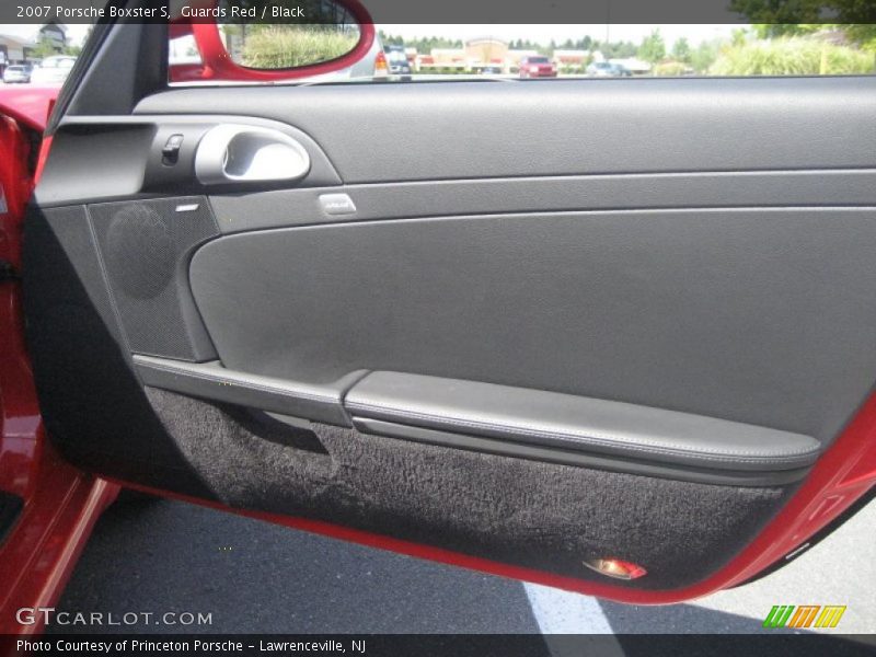 Guards Red / Black 2007 Porsche Boxster S