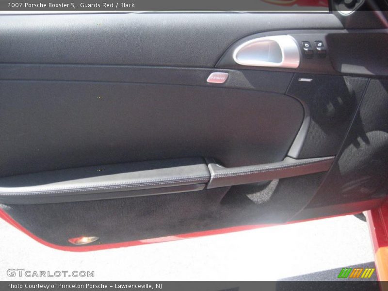 Guards Red / Black 2007 Porsche Boxster S
