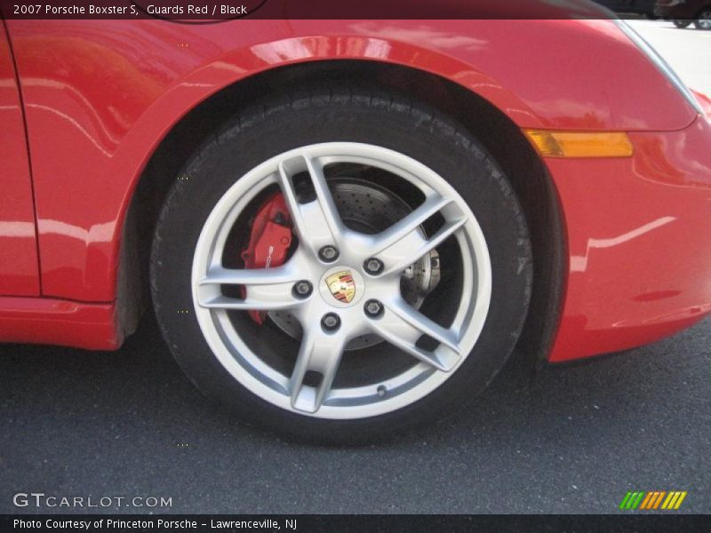 Guards Red / Black 2007 Porsche Boxster S