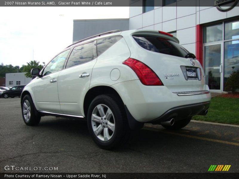 Glacier Pearl White / Cafe Latte 2007 Nissan Murano SL AWD