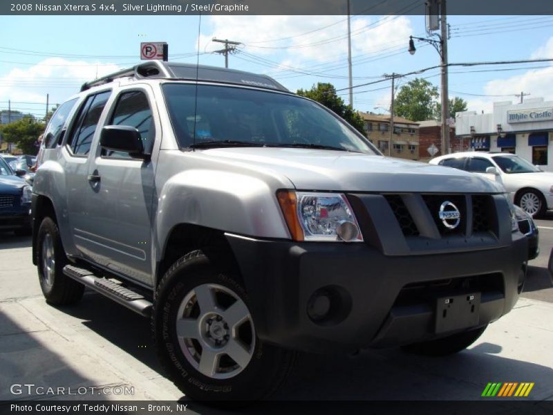 Silver Lightning / Steel/Graphite 2008 Nissan Xterra S 4x4