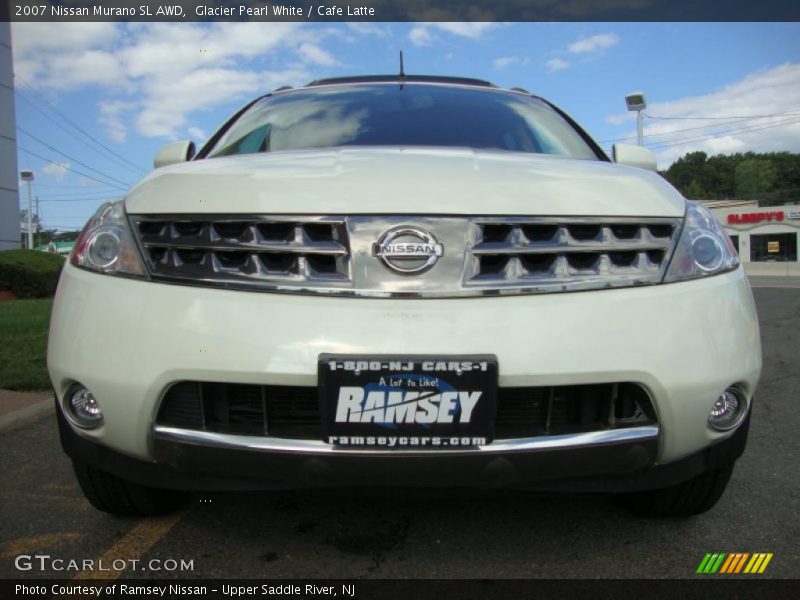 Glacier Pearl White / Cafe Latte 2007 Nissan Murano SL AWD