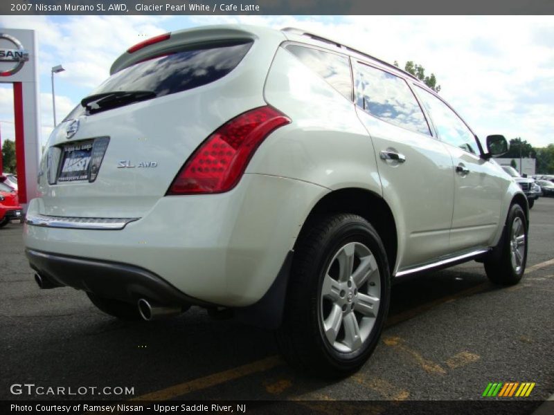 Glacier Pearl White / Cafe Latte 2007 Nissan Murano SL AWD