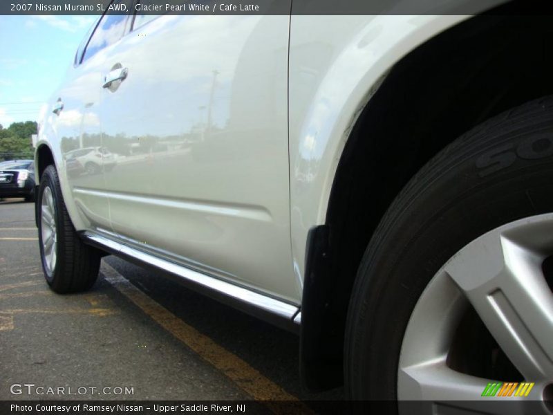 Glacier Pearl White / Cafe Latte 2007 Nissan Murano SL AWD