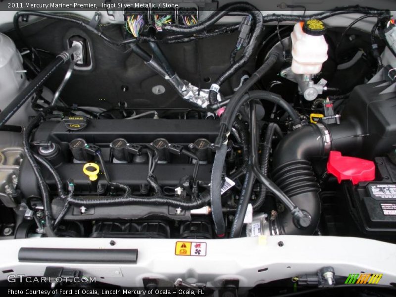 Ingot Silver Metallic / Stone 2011 Mercury Mariner Premier