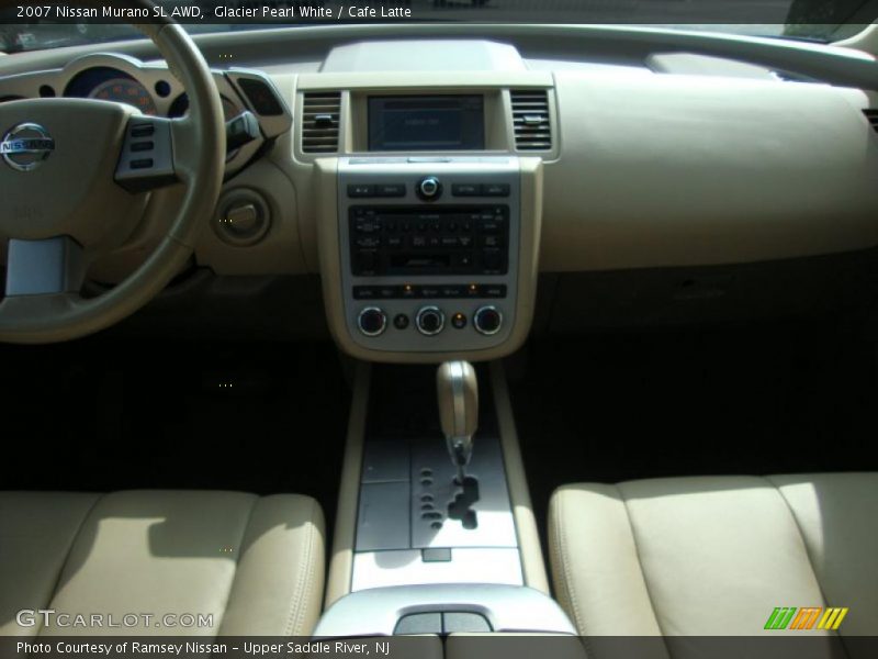 Glacier Pearl White / Cafe Latte 2007 Nissan Murano SL AWD
