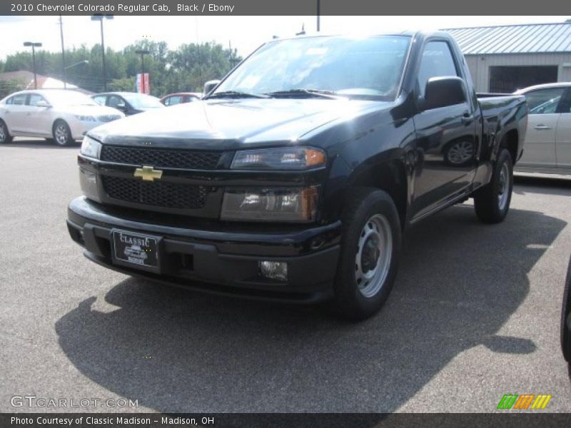 Black / Ebony 2010 Chevrolet Colorado Regular Cab