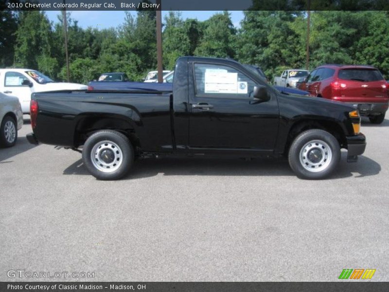 Black / Ebony 2010 Chevrolet Colorado Regular Cab