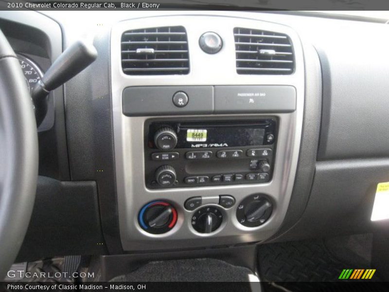 Black / Ebony 2010 Chevrolet Colorado Regular Cab