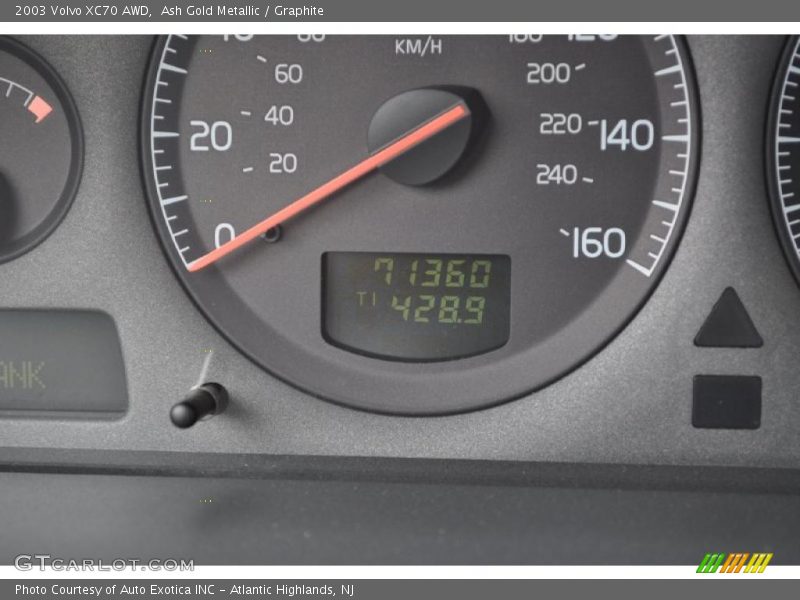 Ash Gold Metallic / Graphite 2003 Volvo XC70 AWD