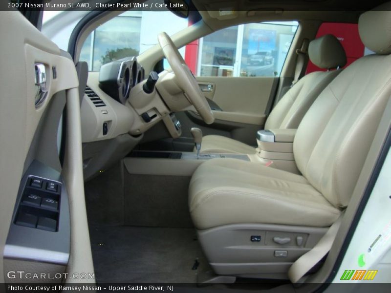 Glacier Pearl White / Cafe Latte 2007 Nissan Murano SL AWD