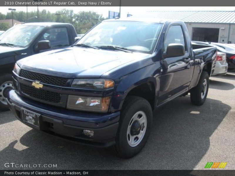 Deep Navy / Ebony 2010 Chevrolet Colorado LT Regular Cab