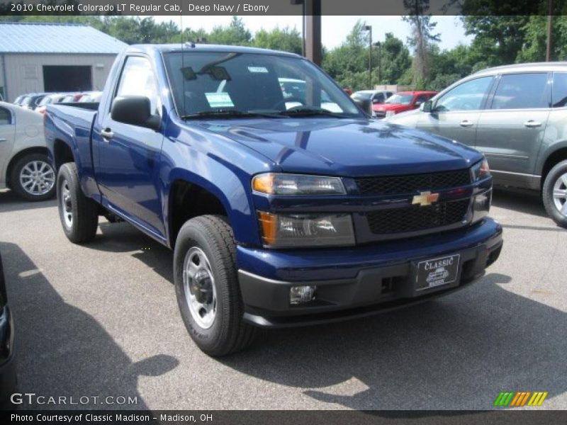 Deep Navy / Ebony 2010 Chevrolet Colorado LT Regular Cab